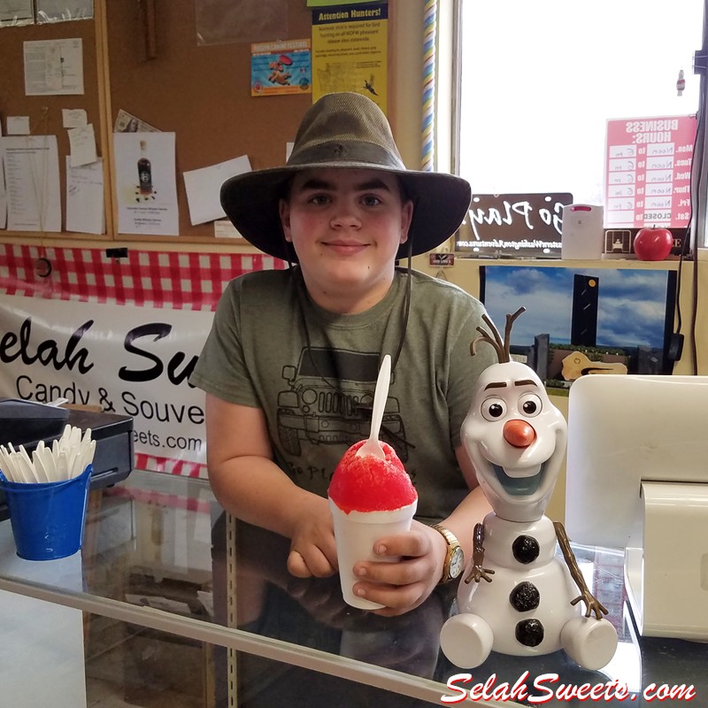 Selah Sweets Tigers Blood Shaved Ice