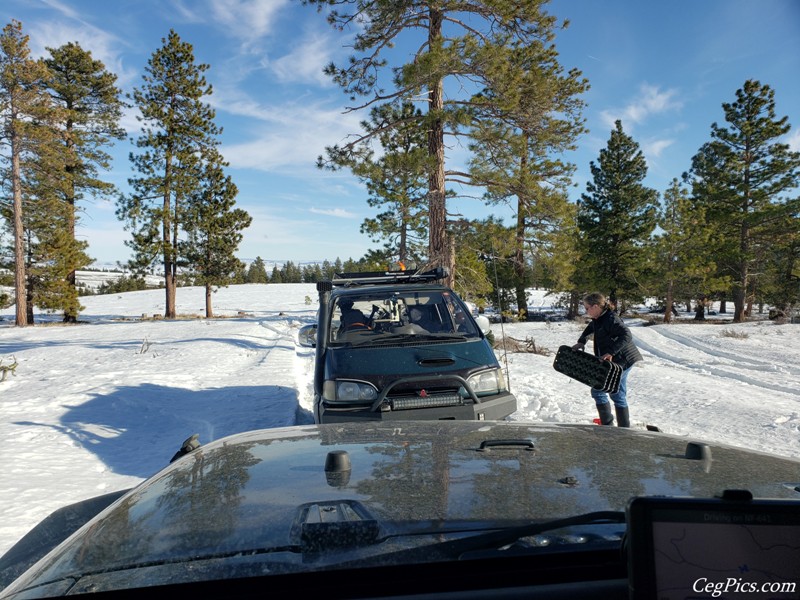 snow wheeling