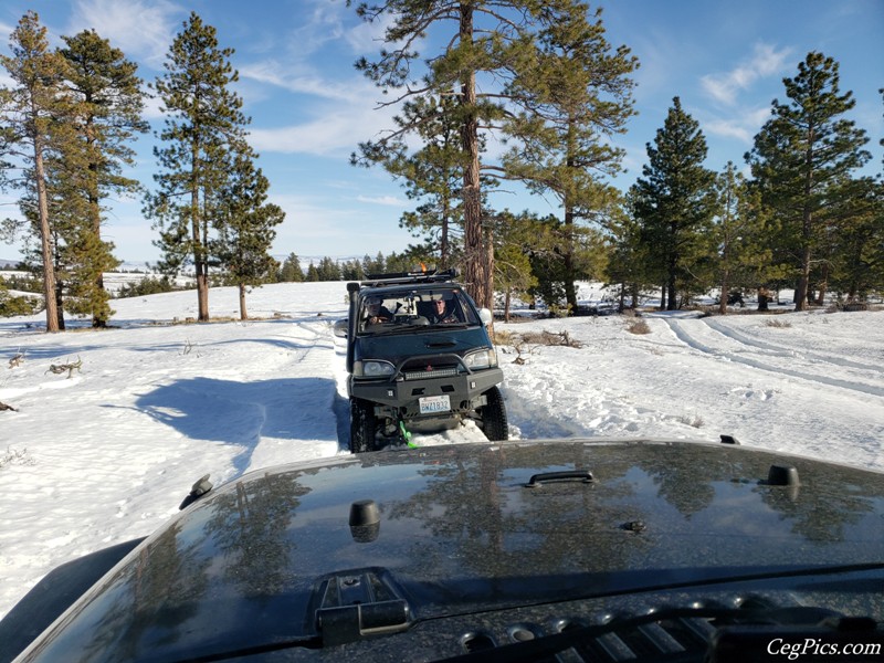 snow wheeling