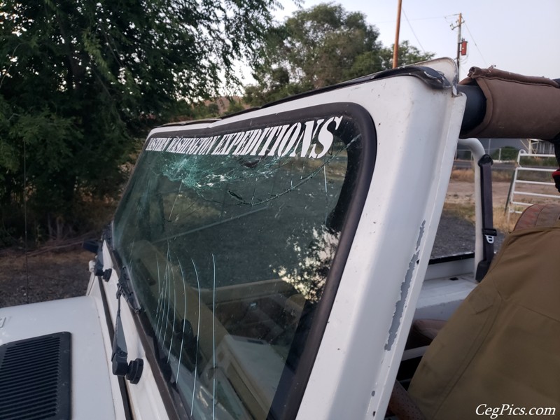 YJ windshield damage