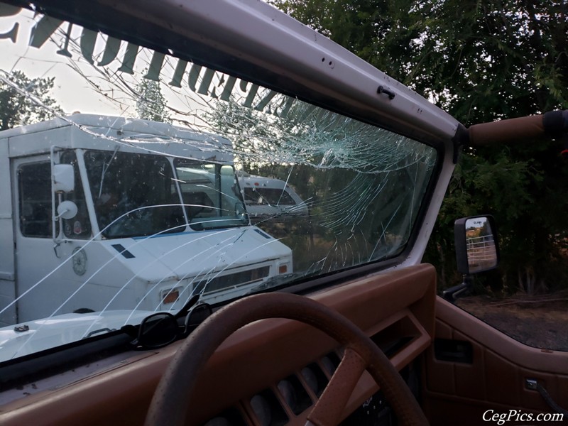 YJ windshield damage