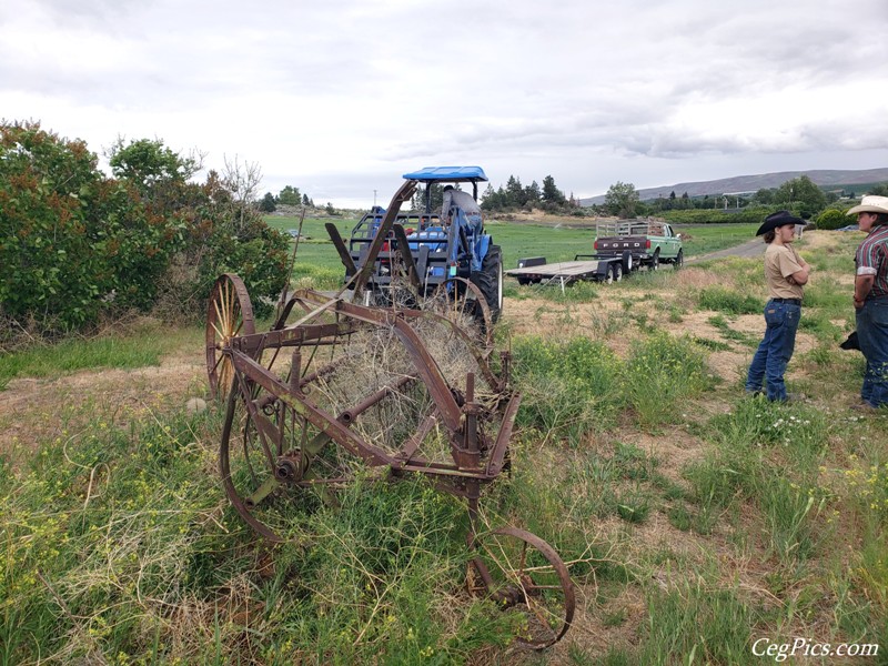 John Deere Side Delivery Rake 594