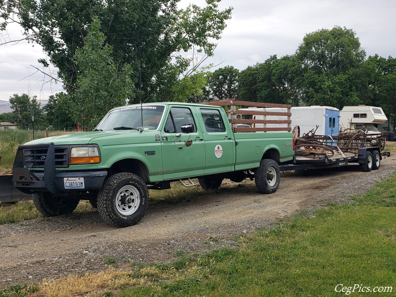 John Deere Side Delivery Rake 594