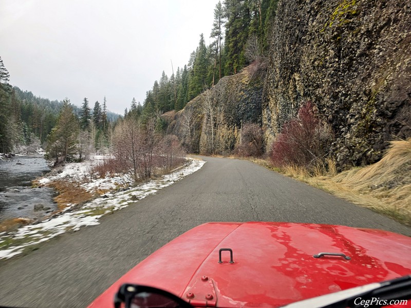 snow wheeling