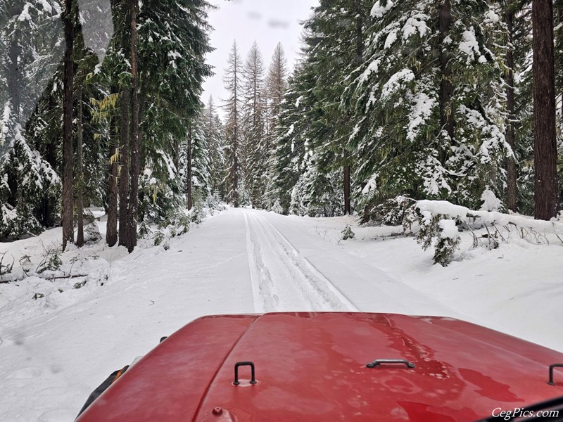 snow wheeling