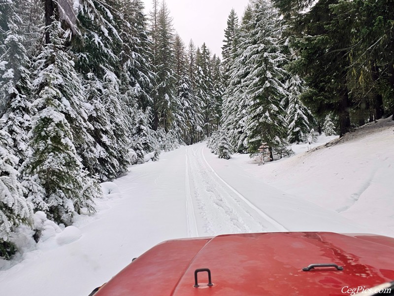 snow wheeling