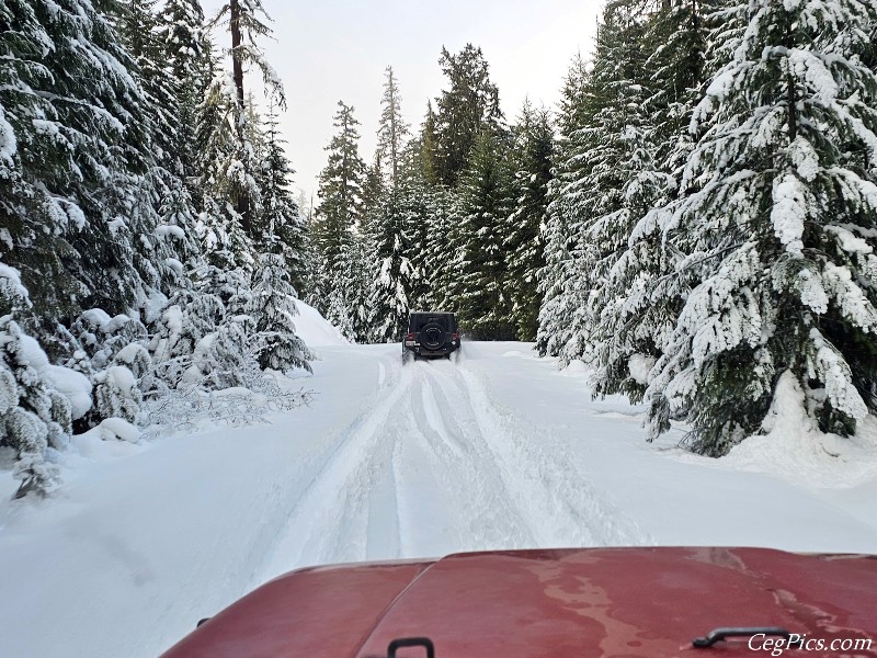 snow wheeling