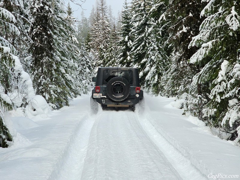 snow wheeling