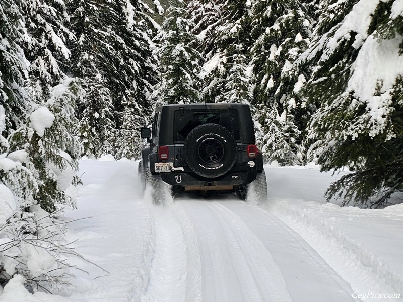 snow wheeling