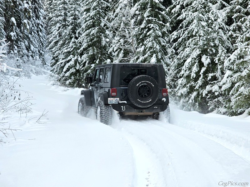 snow wheeling