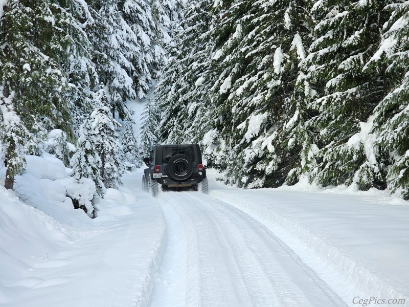 snow wheeling