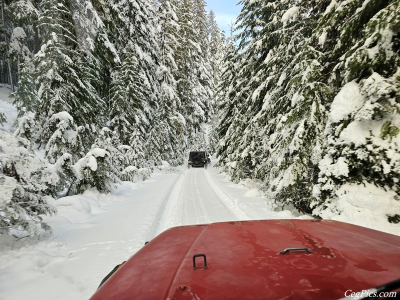 snow wheeling