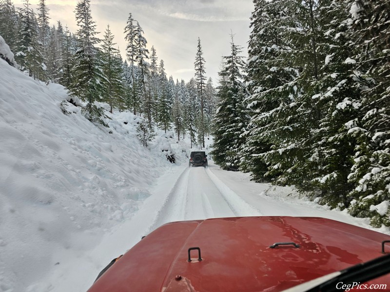 snow wheeling