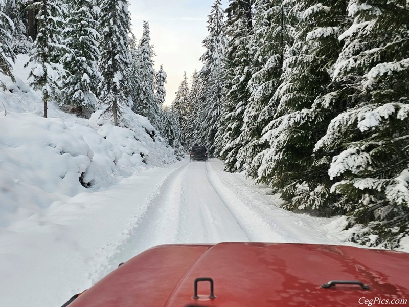 snow wheeling