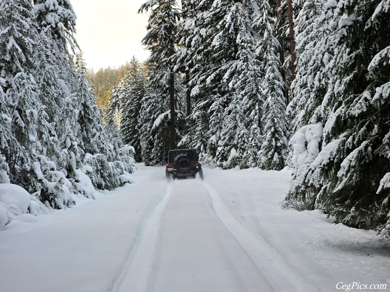 snow wheeling