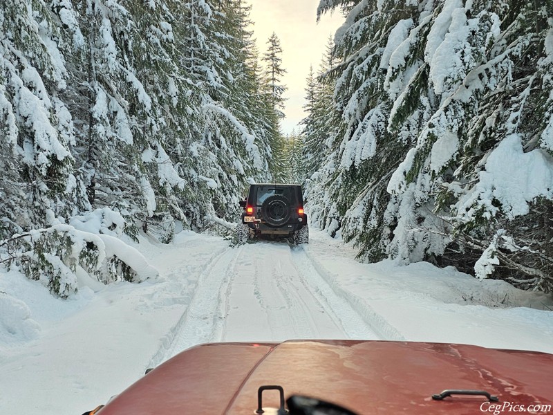 snow wheeling