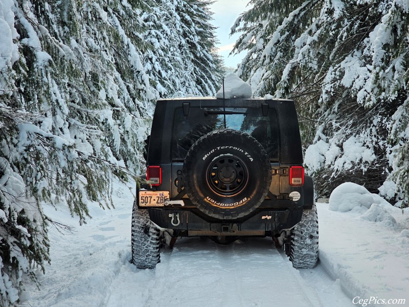 snow wheeling