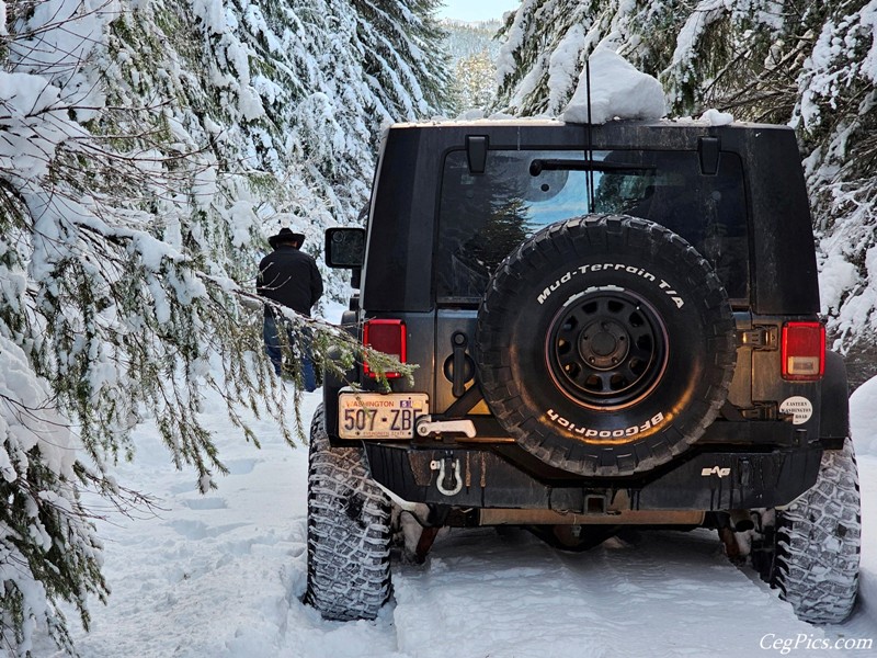 snow wheeling