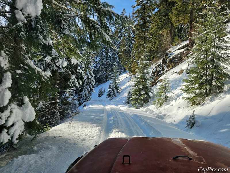 snow wheeling