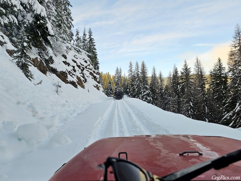 snow wheeling