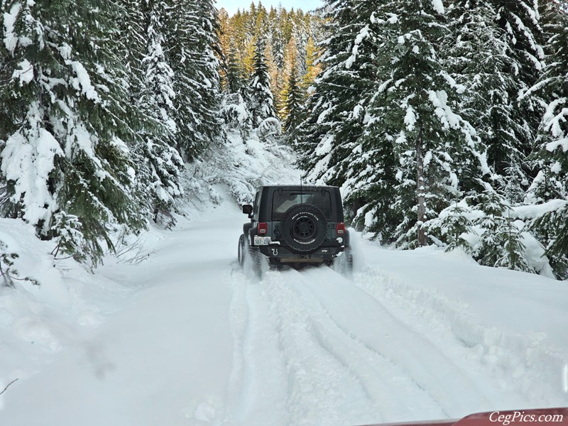 snow wheeling