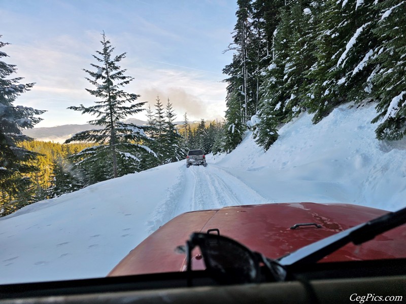 snow wheeling