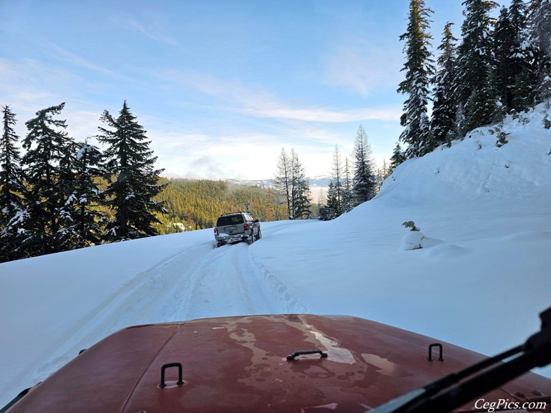 snow wheeling