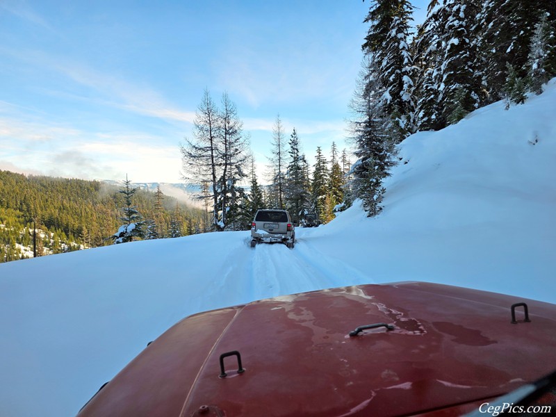 snow wheeling