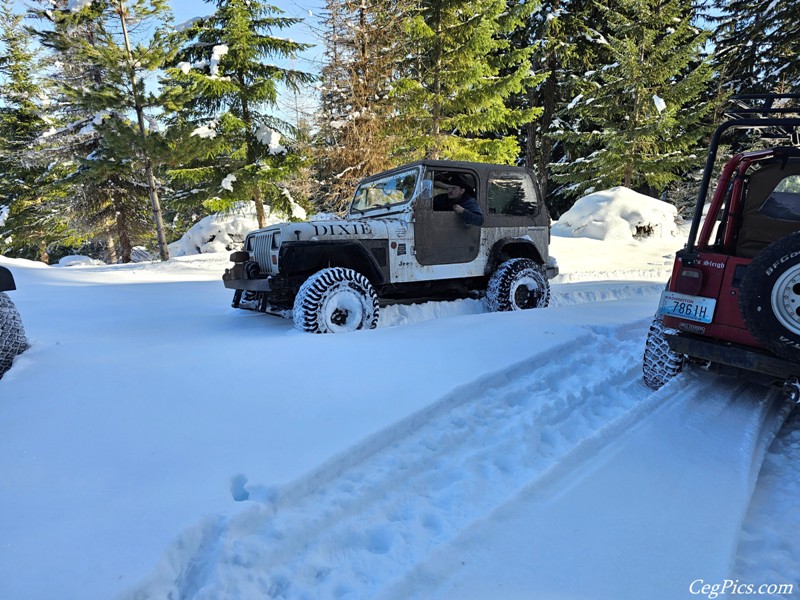 snow wheeling