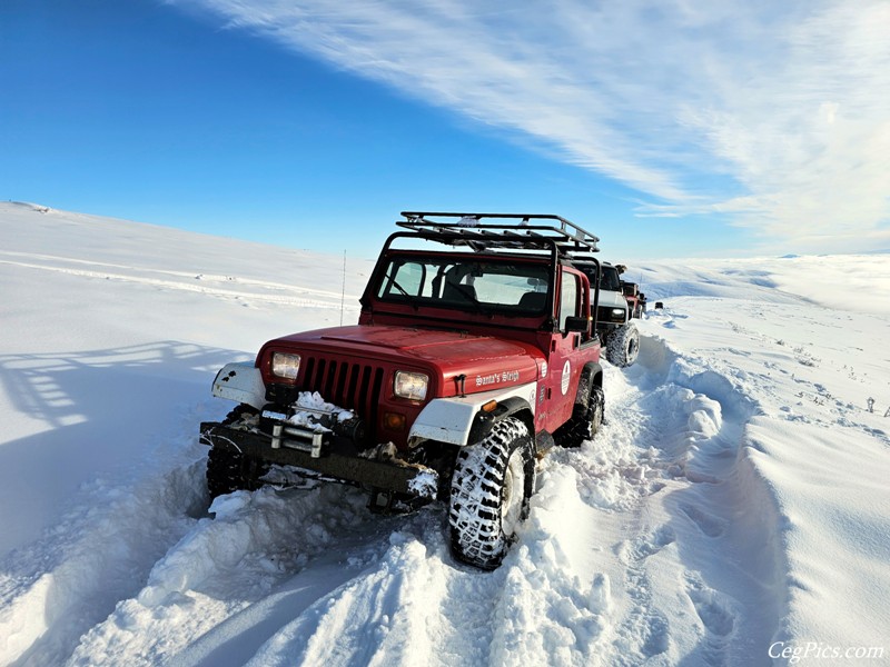 snow wheeling