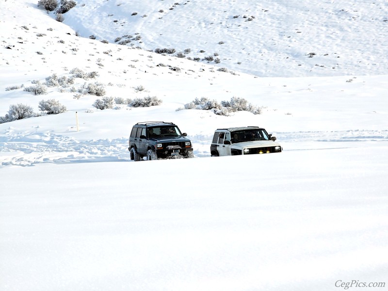 snow wheeling