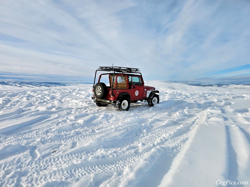 snow wheeling