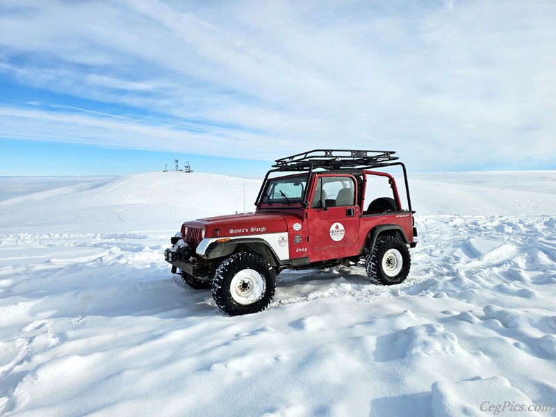 snow wheeling