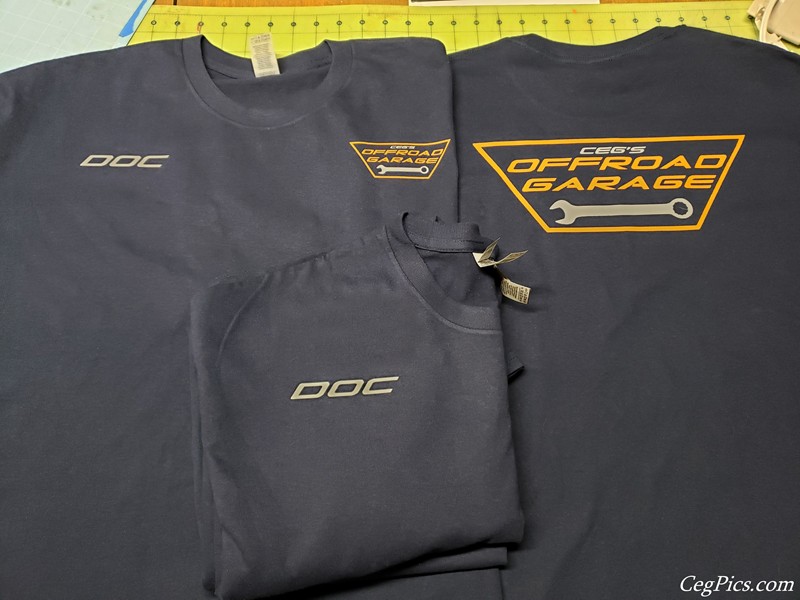 Offroad Garage tshirts