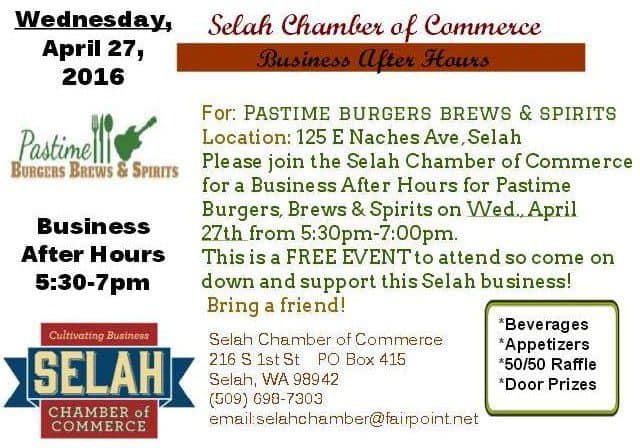Selah Chamber of Commerce Business After Hours