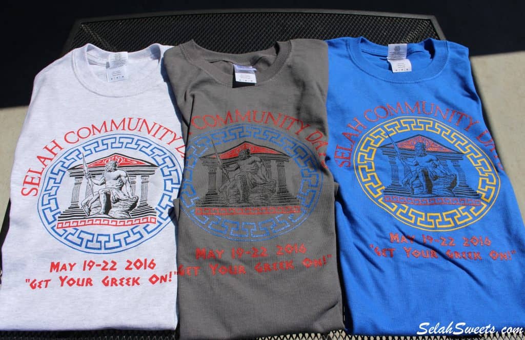 Selah Community Days T-shirts