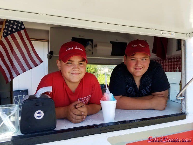 Selah Sweets Independence Day Shaved Ice