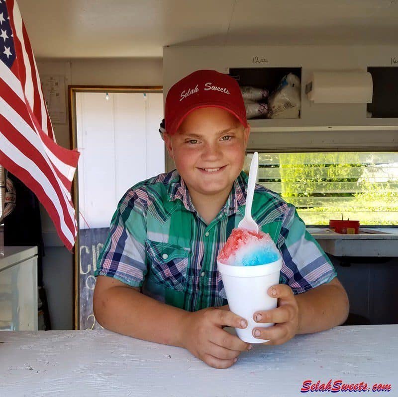 Selah Sweets Independence Day Shaved Ice