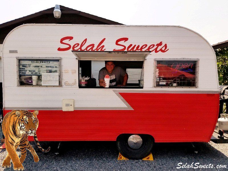 Selah Sweets Tigers Blood Shaved Ice