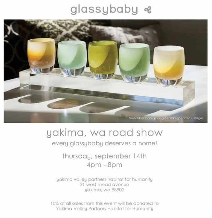 Yakima Habitat for Humanity, GlassyBaby Fundraiser