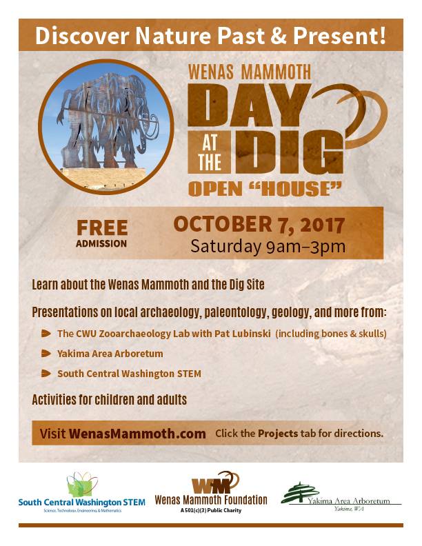 Wenas Mammoth Day at the Dig