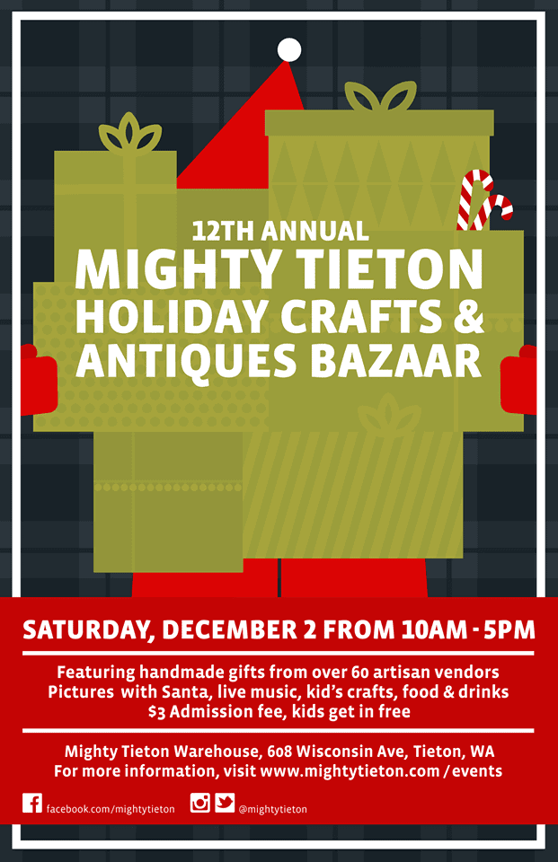 Mighty Tieton Holiday Crafts and Antiques Bazaar