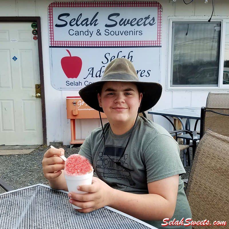 Selah Sweets Tigers Blood Shaved Ice
