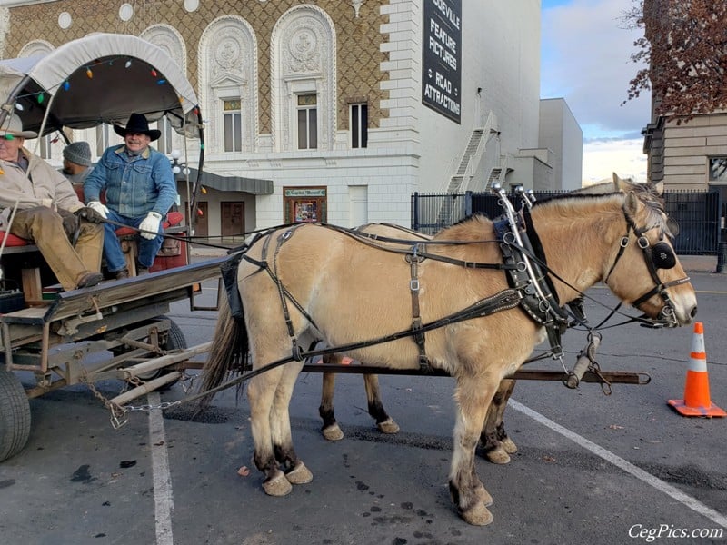 Photos: Holiday Horse Drawn Wagon Rides in Yakima – 12/21/19 11