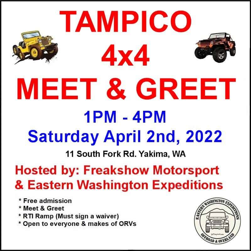 Upcoming: Tampico 4x4 Meet & Greet 1