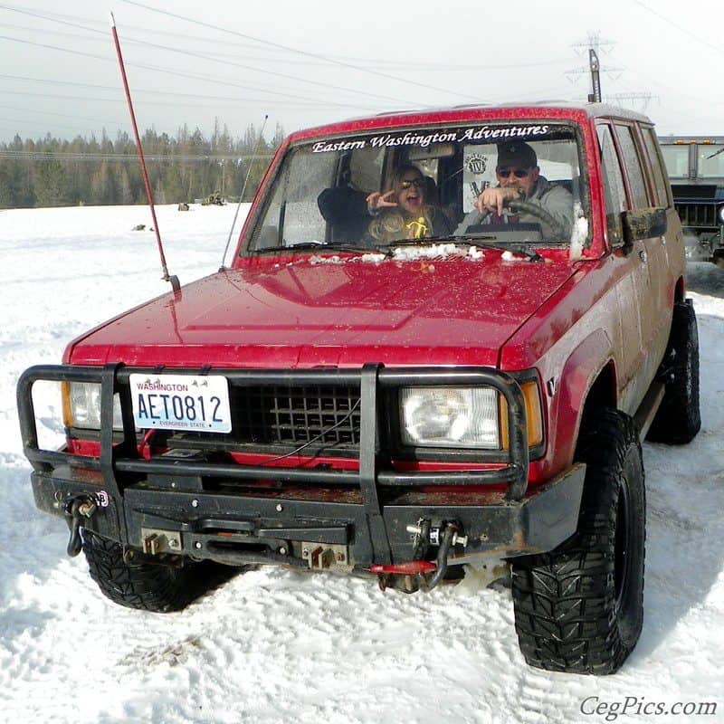 snow wheeling