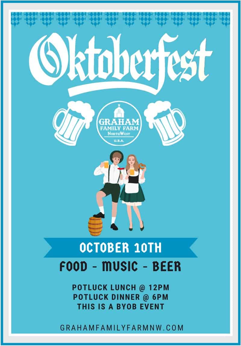 GFFNW 2026 Oktoberfest Flyer