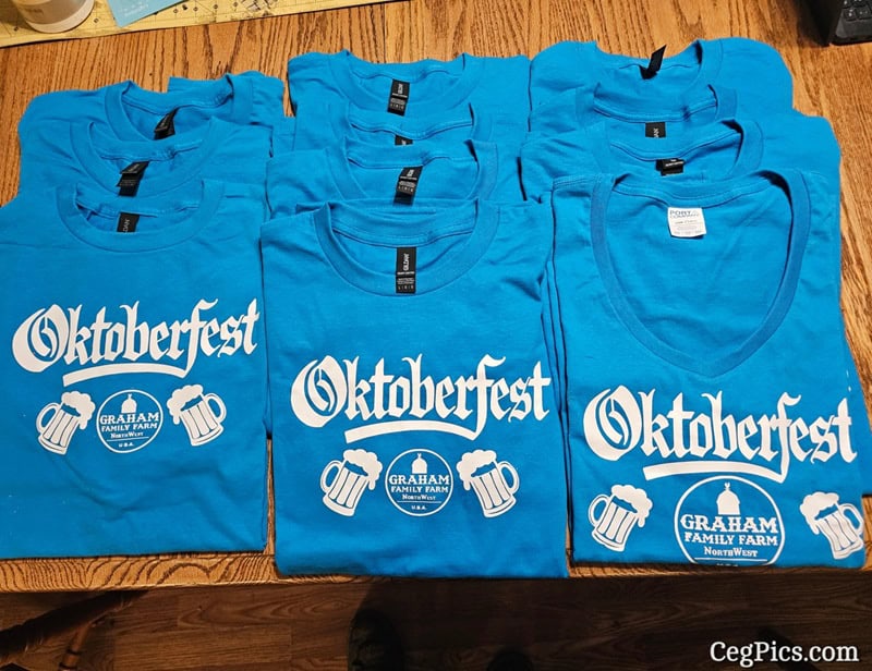 Graham Family Farm NW: Oktoberfest Custom Print Apparel 1 Graham Family Farm NW: Oktoberfest Custom Print Apparel 1